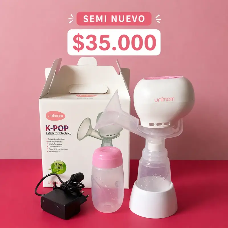 Extractor Eléctrico Unimom K-Pop Semi-Nuevo - 3