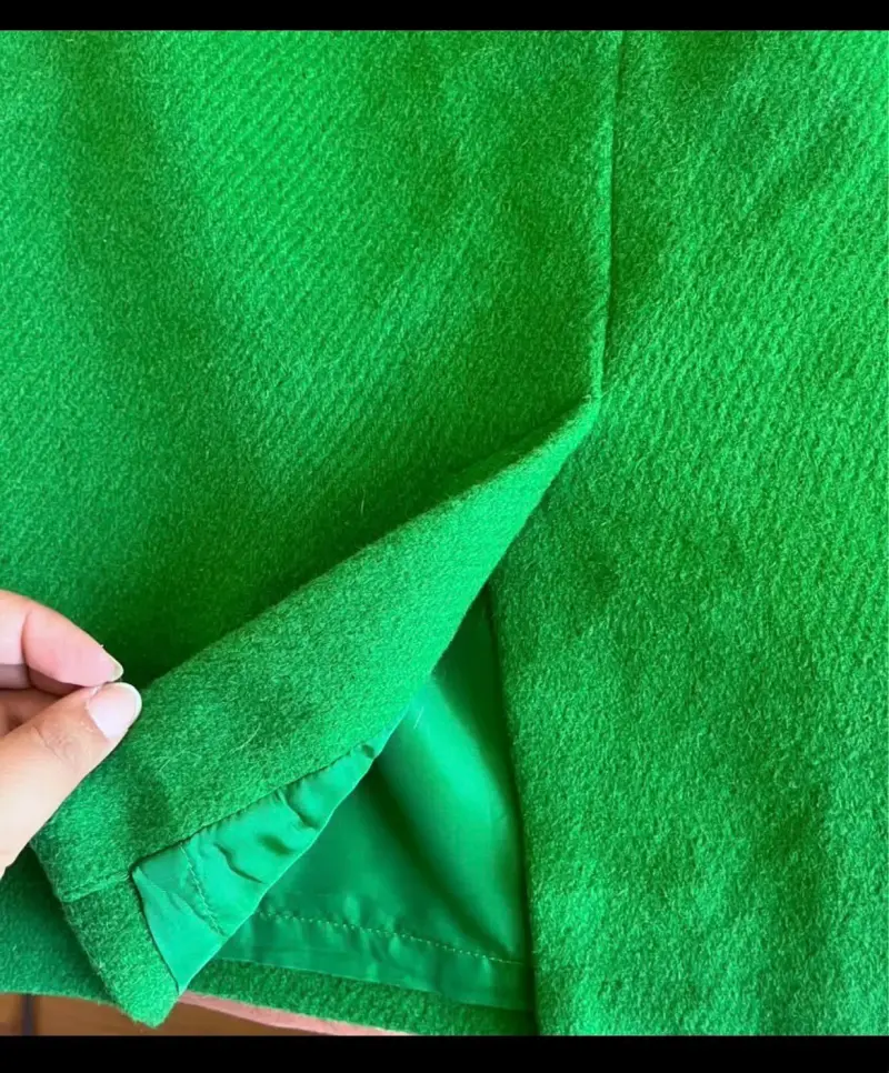 Falda verde Talbot - 4