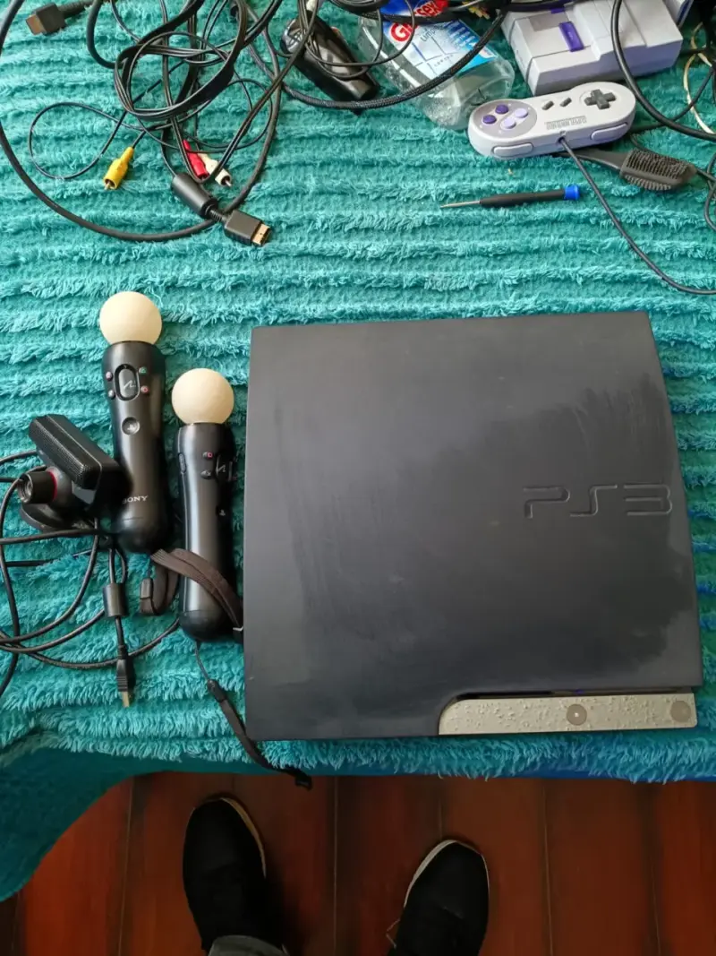 Consola PS3 Slim CECH-2501B 320 GB CON CABLES - 1