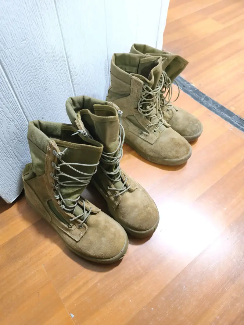 Botas militares coyote talla 41 - 1