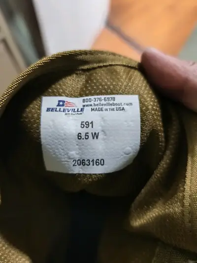 Botas militares coyote talla 41 - miniatura 2