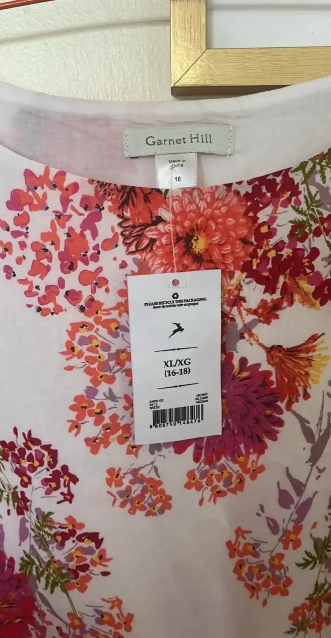 Vestido floral Talla XL - 4