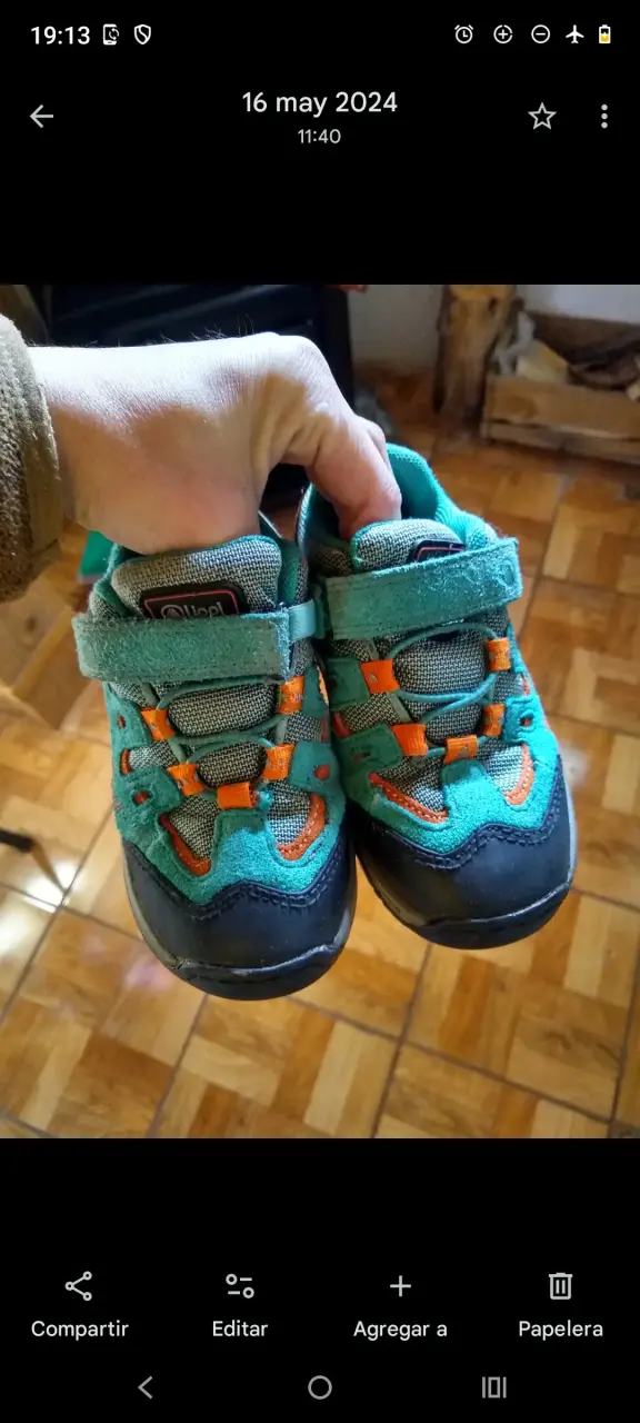 Zapatillas deportivas infantiles Lippi verde - 2