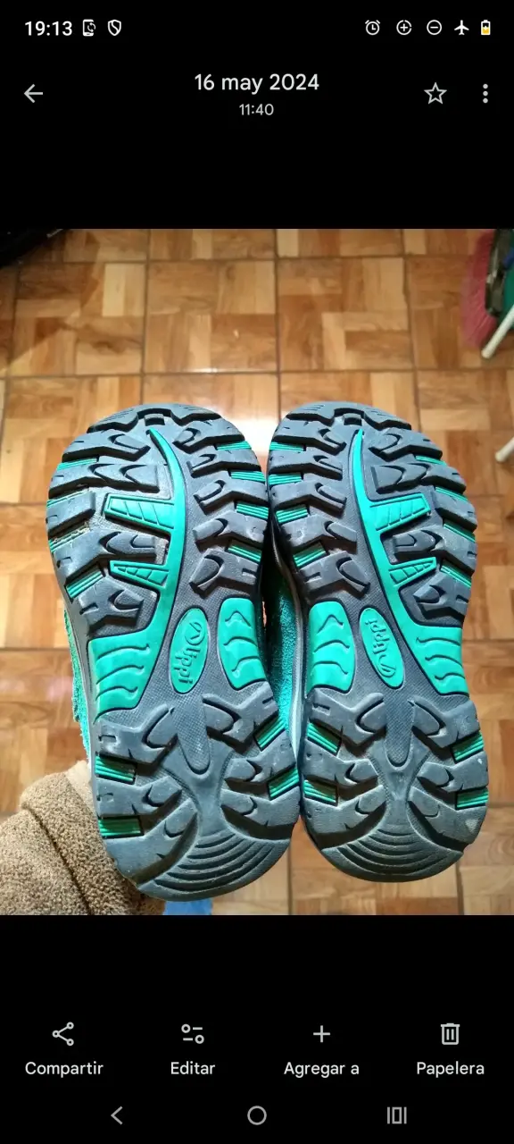 Zapatillas deportivas infantiles Lippi verde - 3