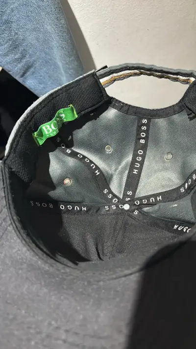 Gorra gris Boss estilo casual - miniatura 2