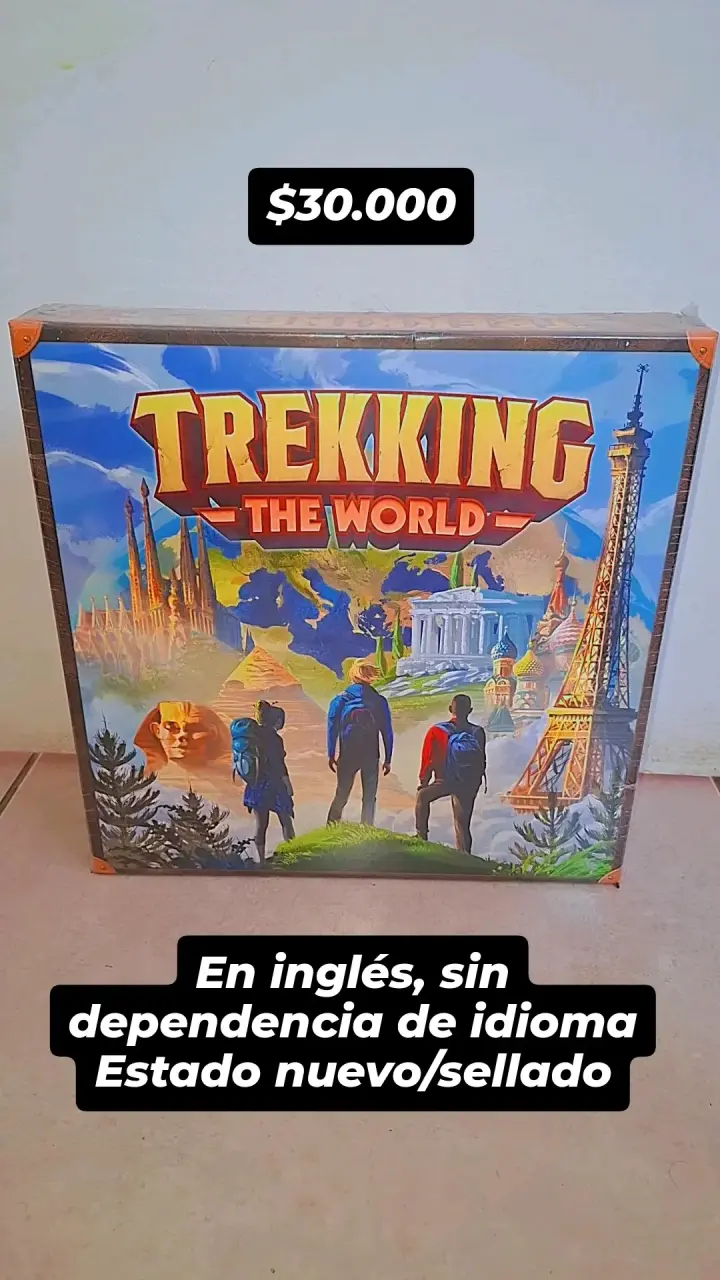 Juego de mesa Trekking The World nuevo