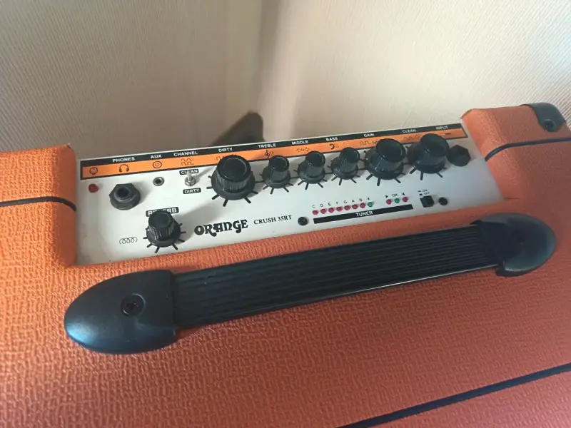 Amplificador Orange Crush 35RT color naranja - 2