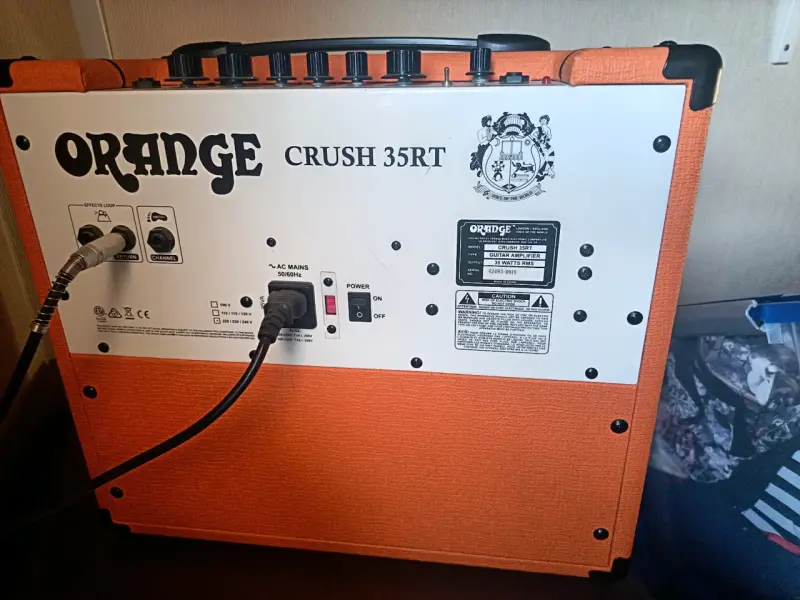 Amplificador Orange Crush 35RT color naranja - 3