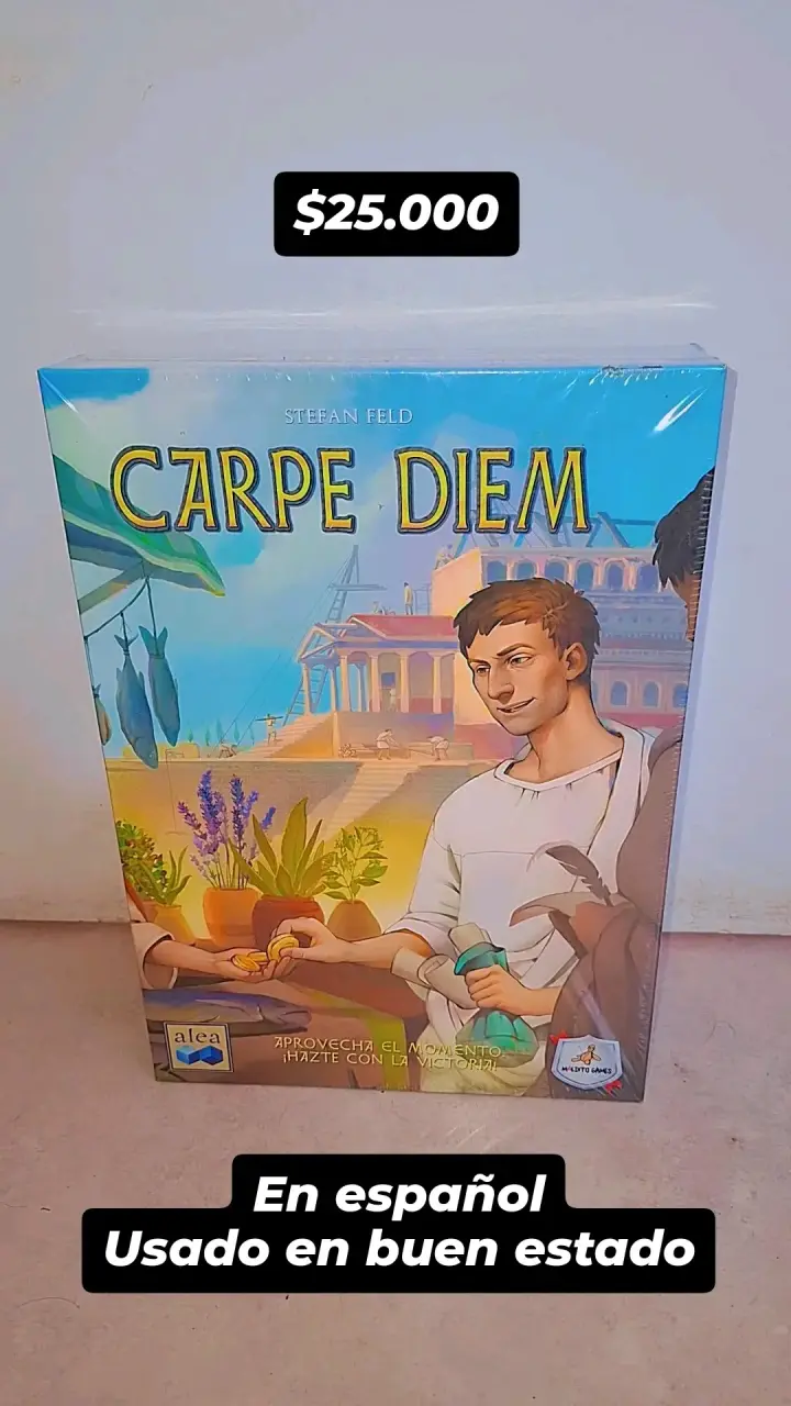 Juego de mesa Carpe Diem en español