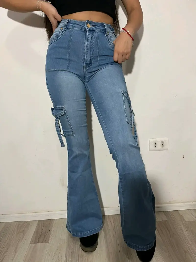 Jeans Menina Cargo - 3
