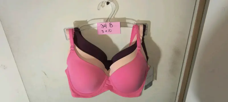 Pack de sostenes 38B colores variados - 2