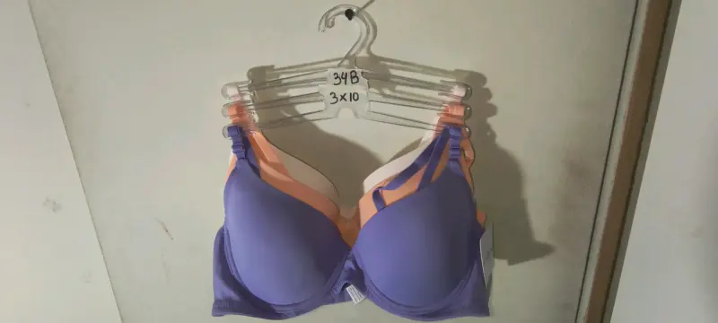 Pack de sostenes 38B colores variados - 5