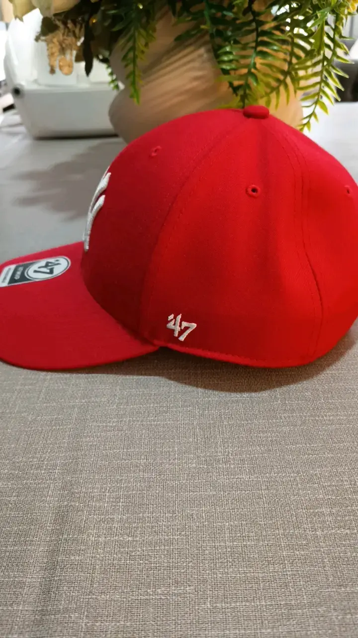 Gorra roja NY ajustable 47 MVP - 4