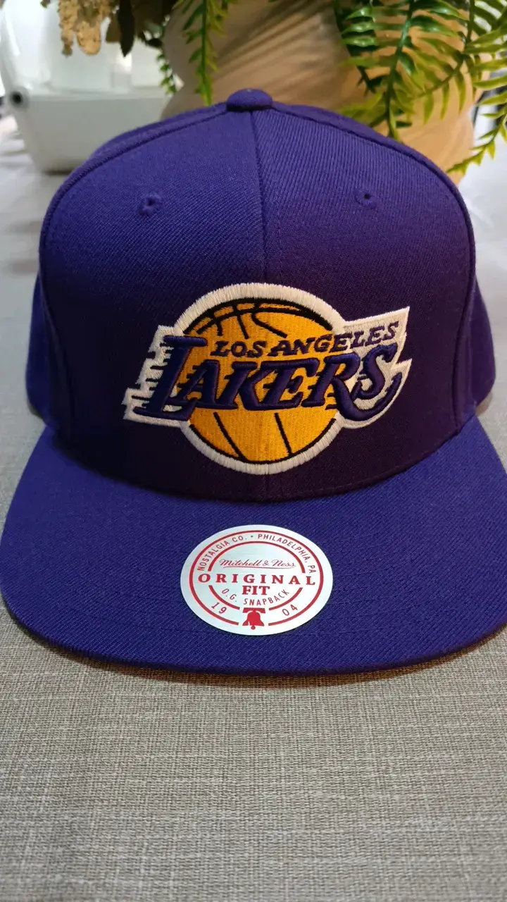 Gorra Los Angeles Lakers morada original - 1