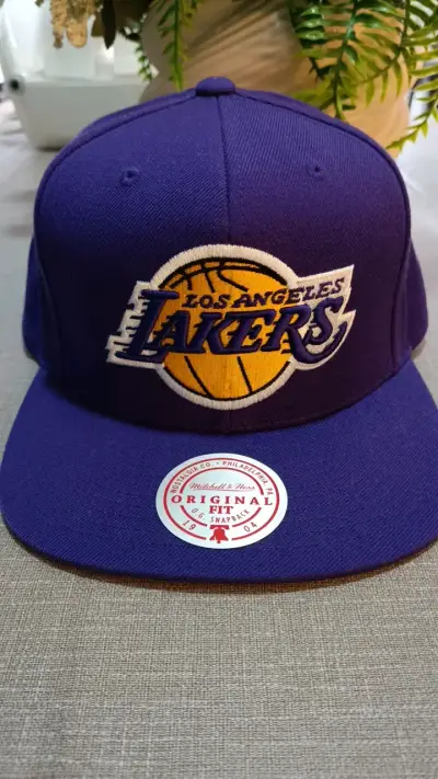 Gorra Los Angeles Lakers morada original - miniatura 1