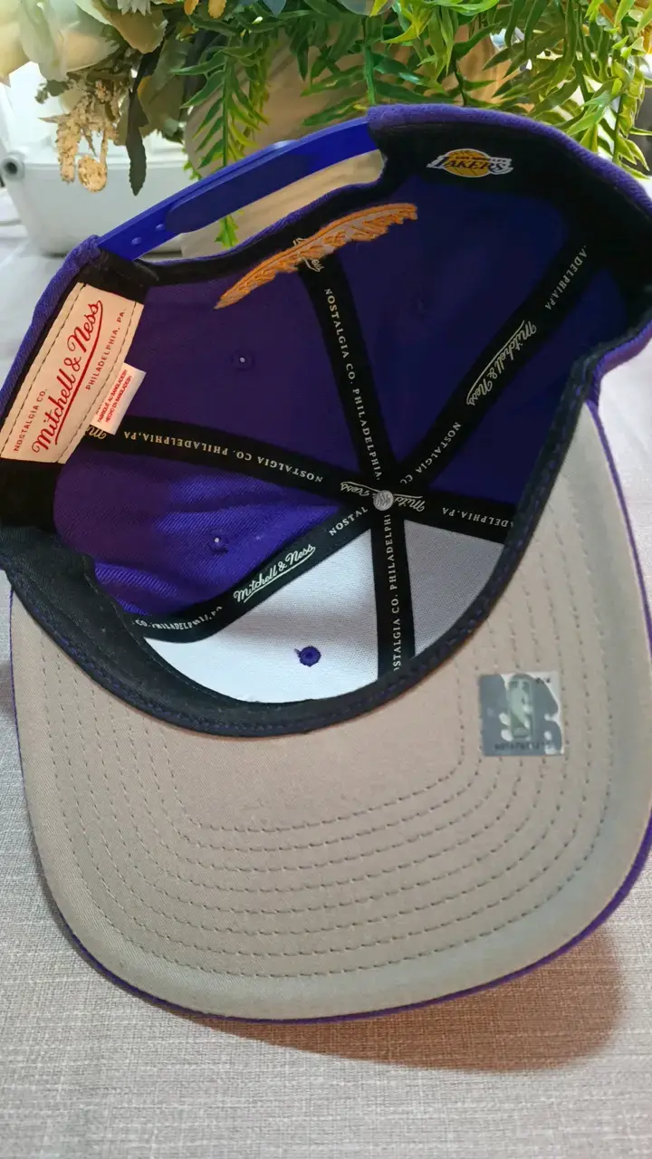 Gorra Los Angeles Lakers morada original - 3
