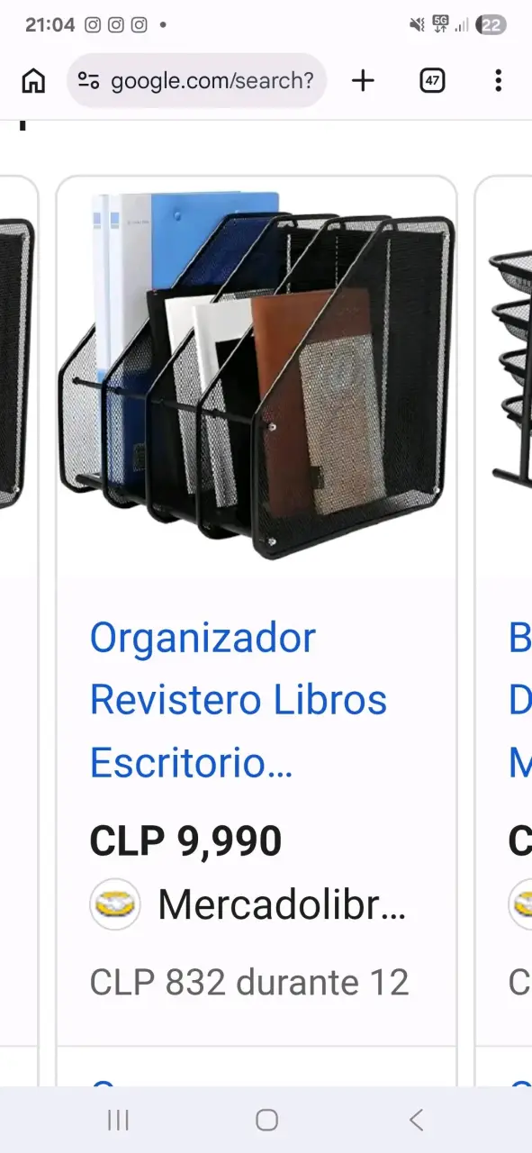 Organizador de papelería - 2