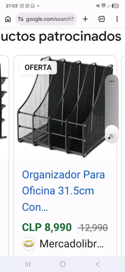 Organizador de papelería - miniatura 3