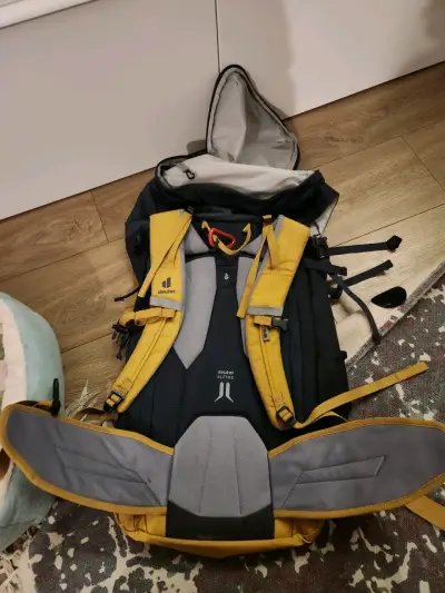 Mochila Deuter Rise 34+ SL azul y beige - miniatura 2