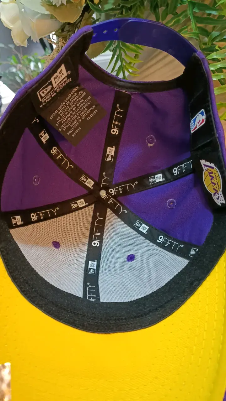 Gorra Los Angeles Lakers morada - 4