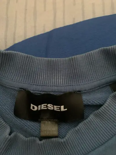 Polerón Diesel azul denim division talla M - miniatura 3