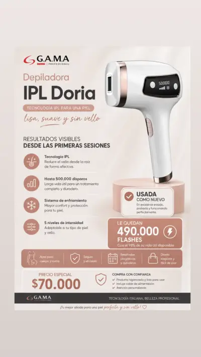 Depiladora láser IPL con pantalla LED - miniatura 2