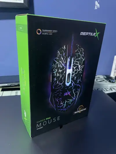 Lote 15 Mouse Gamer Pro ReptileX con RGB - miniatura 3