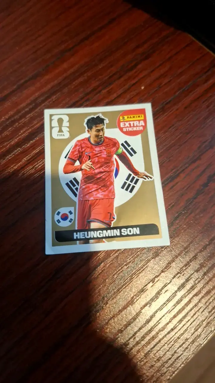 Lámina Panini Heungmin Son FIFA