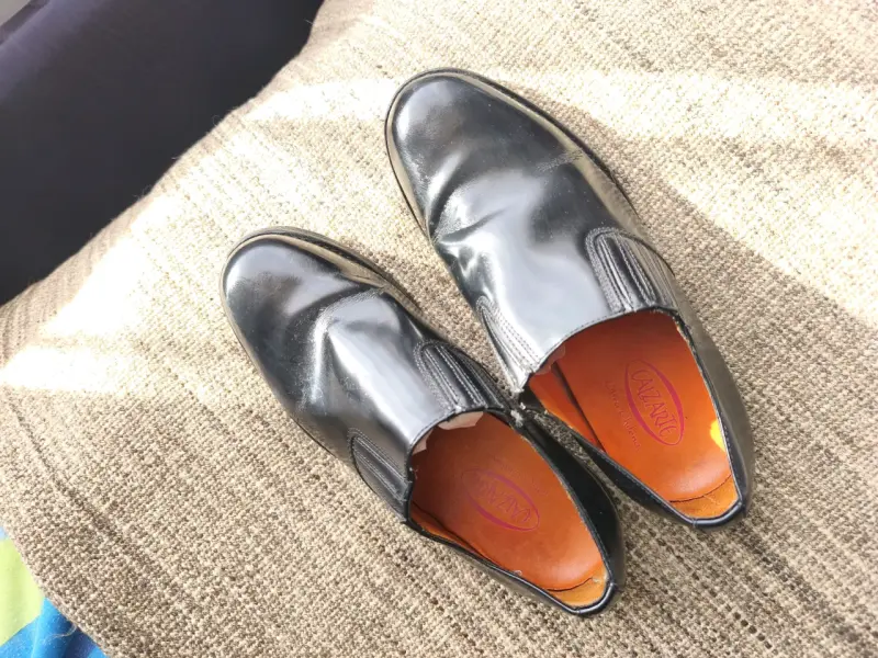 Zapatos formales de cuero negro para hombre - 2