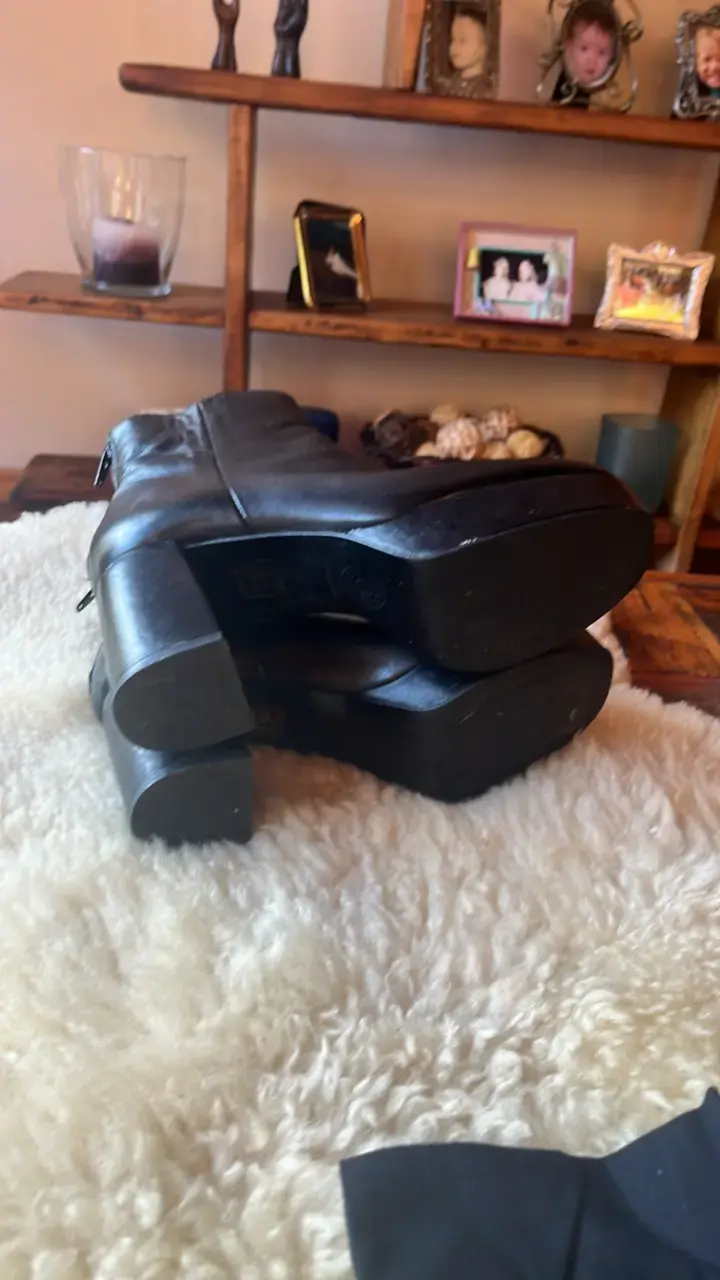 Botines de cuero negro Bimba y Lola - 4