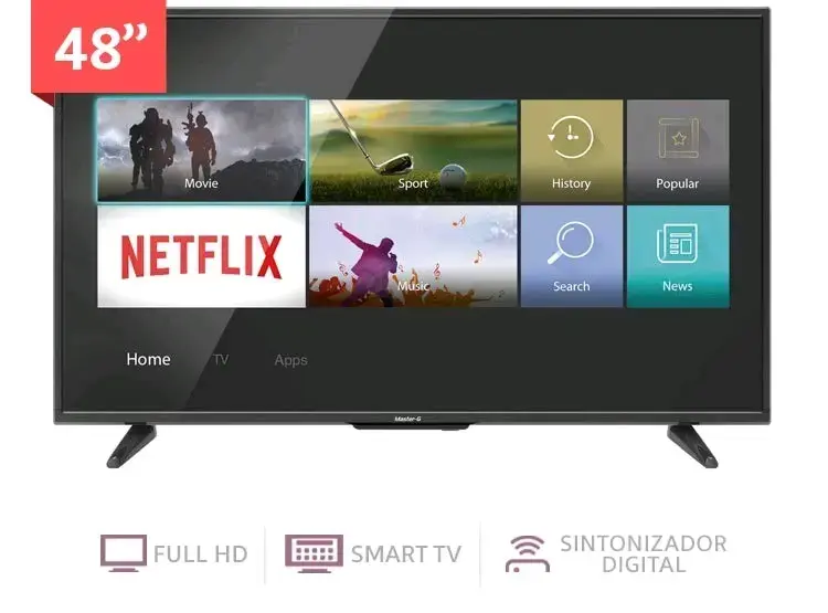 Smart TV Master-G 48 pulgadas Full HD - 1