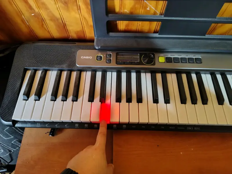 Teclado Casio Casiotone LK-S250 - 2