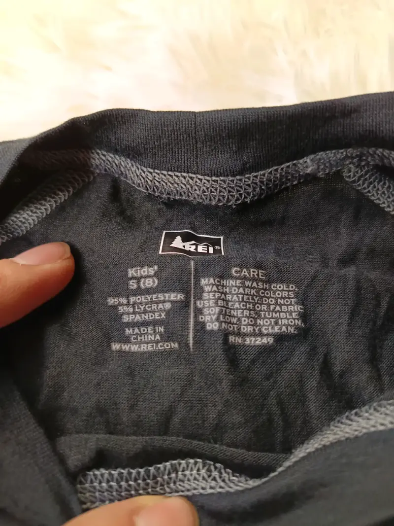 Polera térmica negra de manga larga - 3