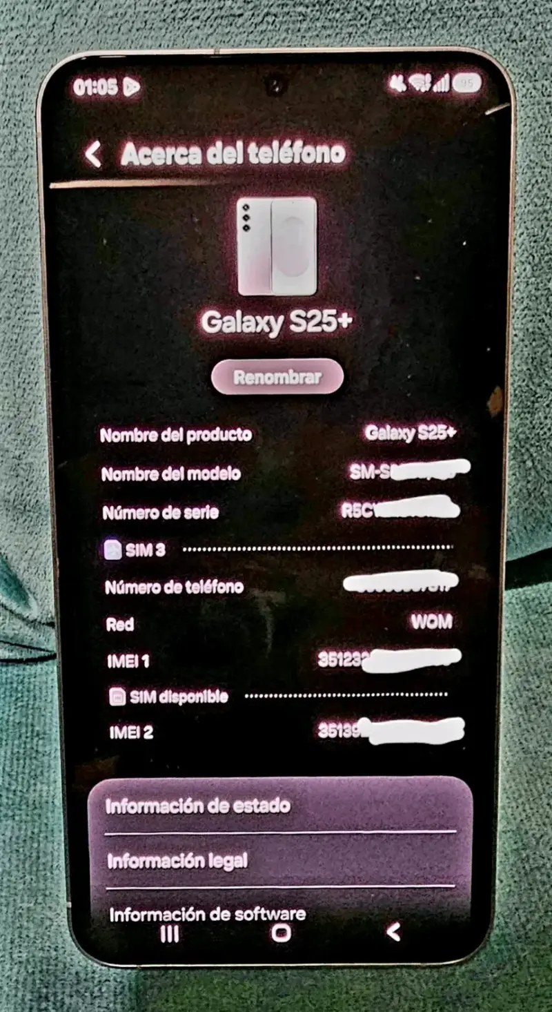 Smartphone Samsung Galaxy S25+ - 3
