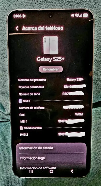 Smartphone Samsung Galaxy S25+ - miniatura 3