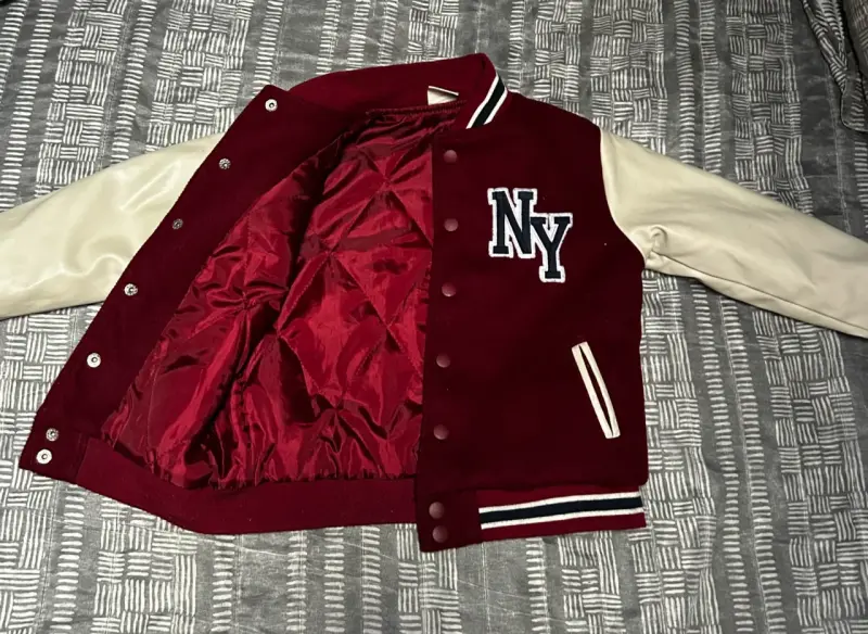 Chaqueta varsity NY bicolor - 3