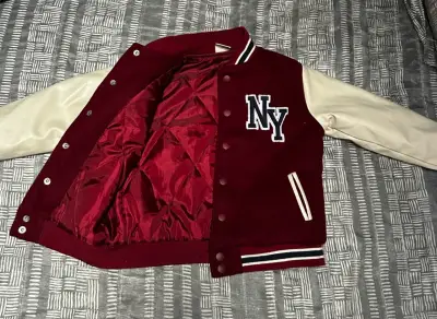 Chaqueta varsity NY bicolor - miniatura 3