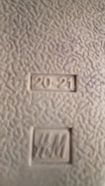 Zapatos de niña beige con lazo H&M - miniatura 2