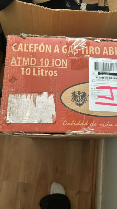 Calefón a gas Trotter 10 litros nuevo - miniatura 2