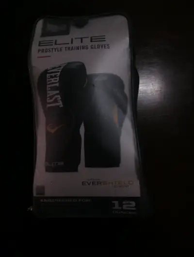 Guantes de boxeo Everlast Elite 12 oz - miniatura 1
