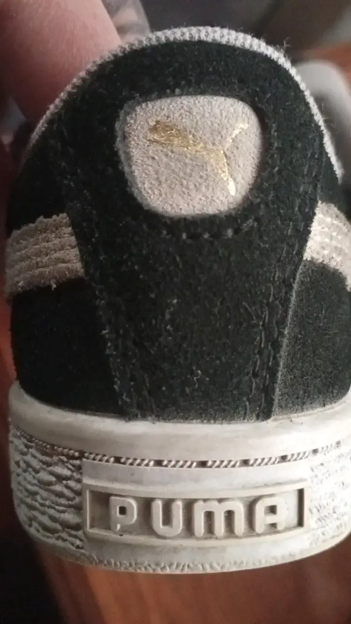 Zapatillas Puma Suede negras para niños - 4