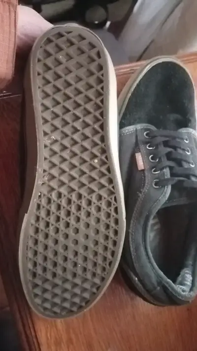 Zapatillas Vans negras de lona (ÚNICAS) - miniatura 2