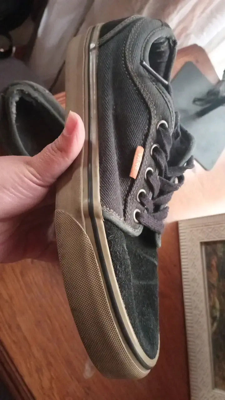 Zapatillas Vans negras de lona (ÚNICAS) - 3