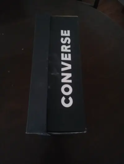 Zapatillas converse negras en caja original - miniatura 4