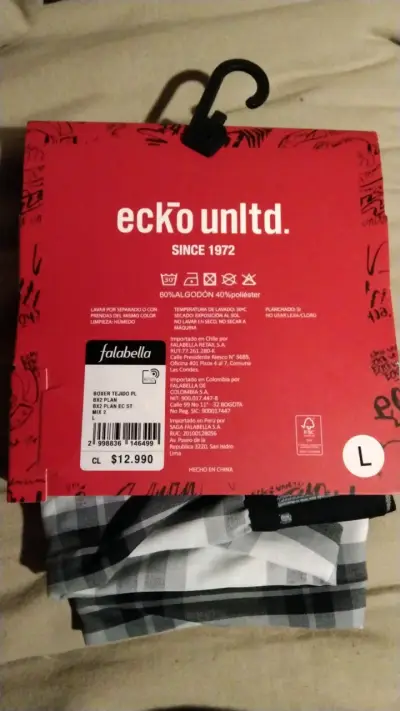 Boxers Ecko Unltd a cuadros talla L - miniatura 2