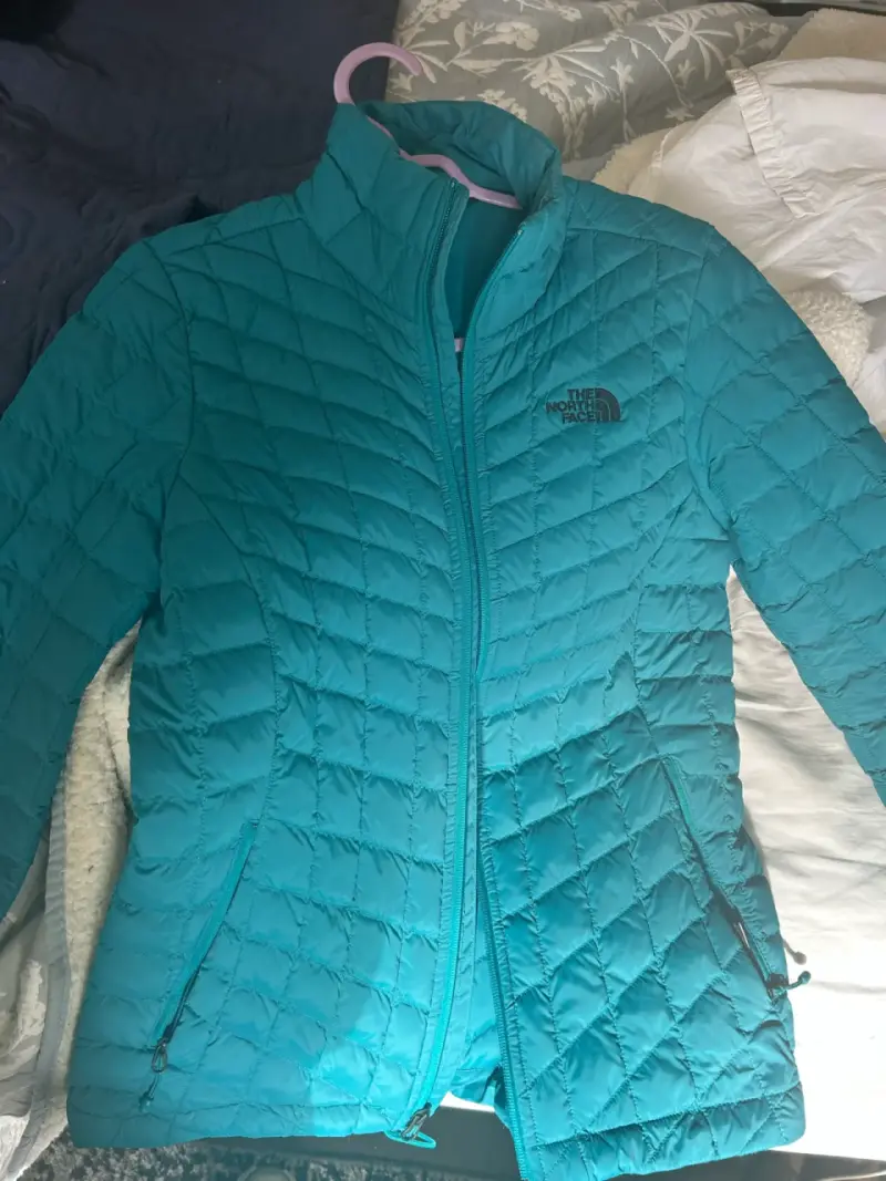 Parka The North Face verde turquesa - 1