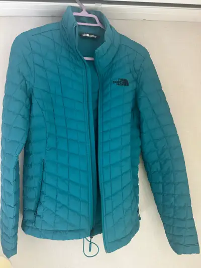 Parka The North Face  verde turquesa - miniatura 2
