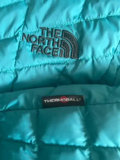 Parka The North Face  verde turquesa - miniatura 3