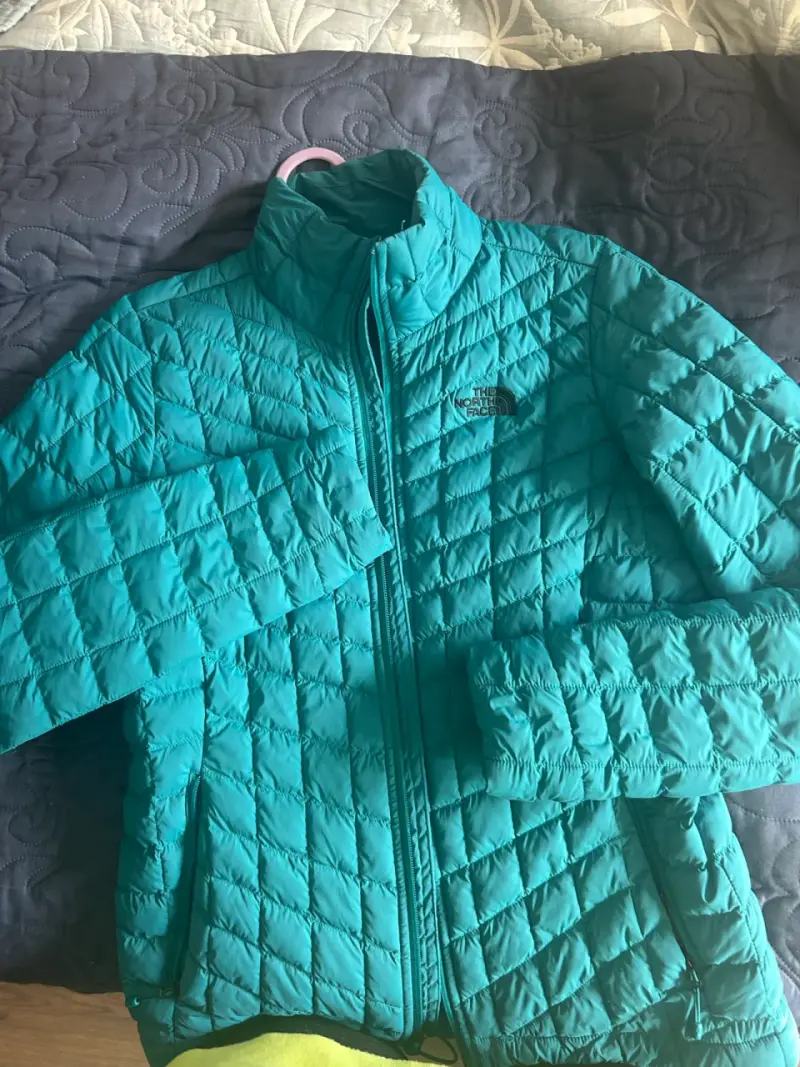 Parka The North Face verde turquesa - 4