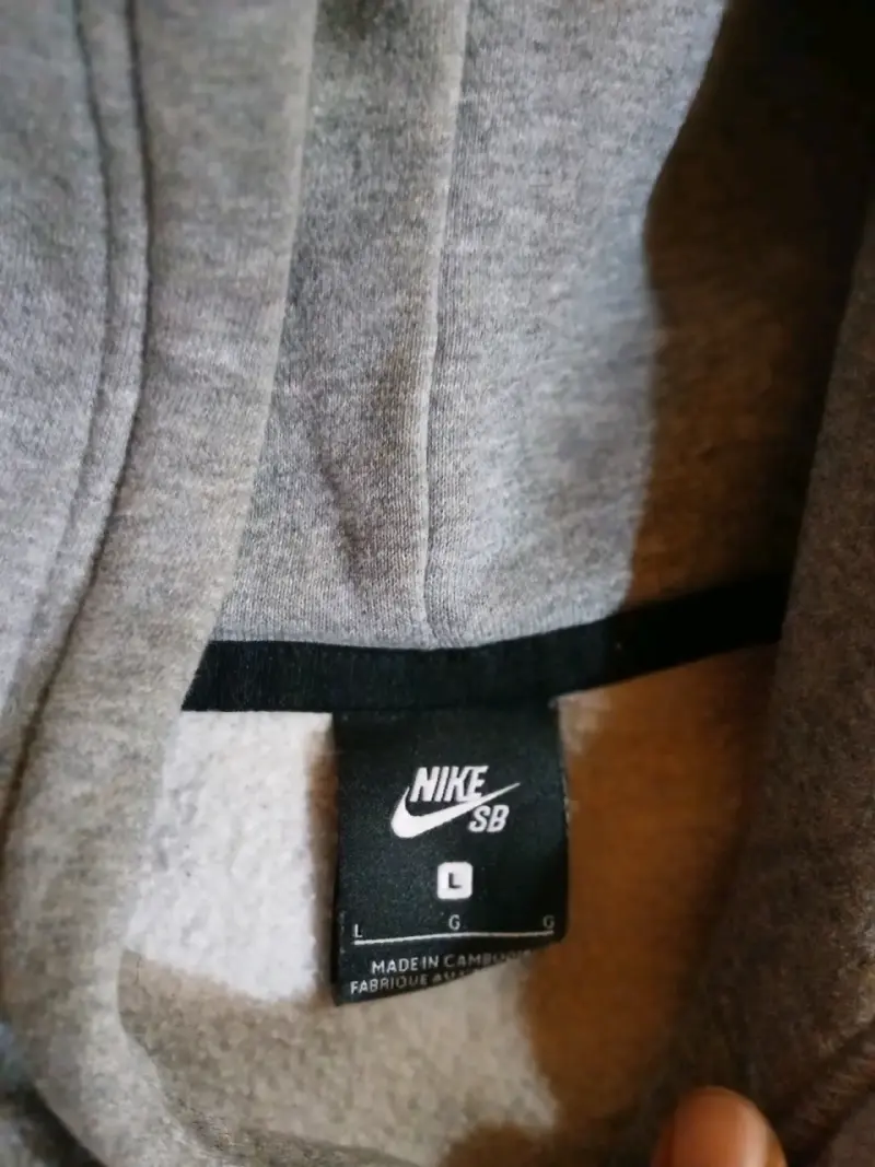 Polerón Nike SB gris con capucha - 3